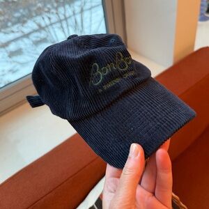 Bon bon corduroy hat. One size